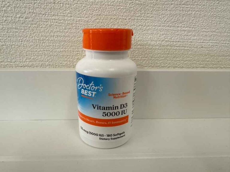 iHerbで定番のビタミンD3｜Doctor's Bestを試してみました。花粉の季節にビタミンDを意識するようになった話